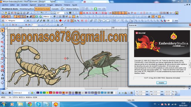 Wilcom E2T sp3